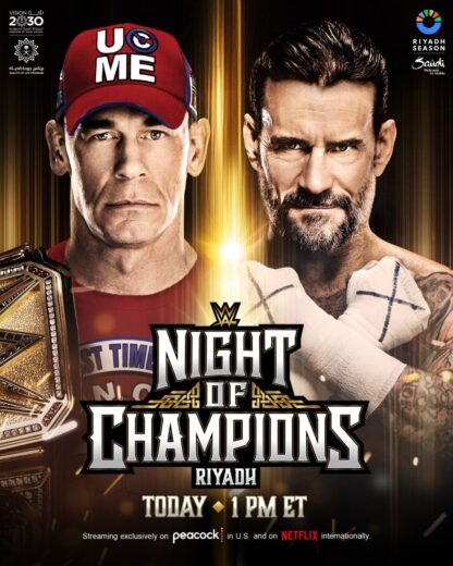 مشاهدة عرض WWE Night Of Champions 2025 مترجم